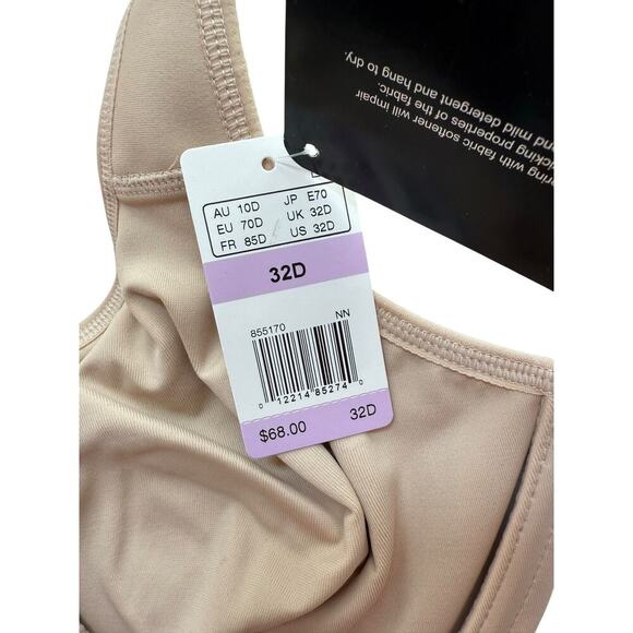 Wacoal Women's Beige Wired Full Coverage High Intensity Sports Bra Size 32D - Picture 7 of 8